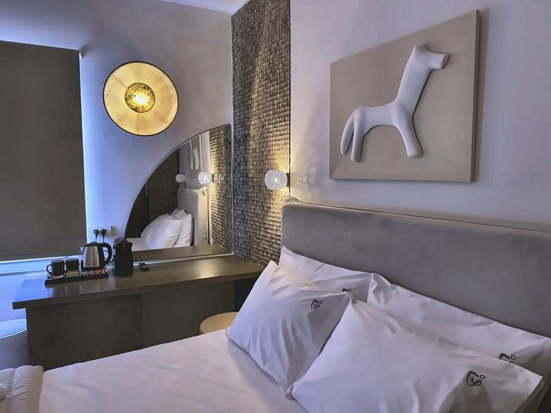 Economy Double Room with Garden View &ndash; No Balcony at Armia Experience Hotel, Vári, Sýros